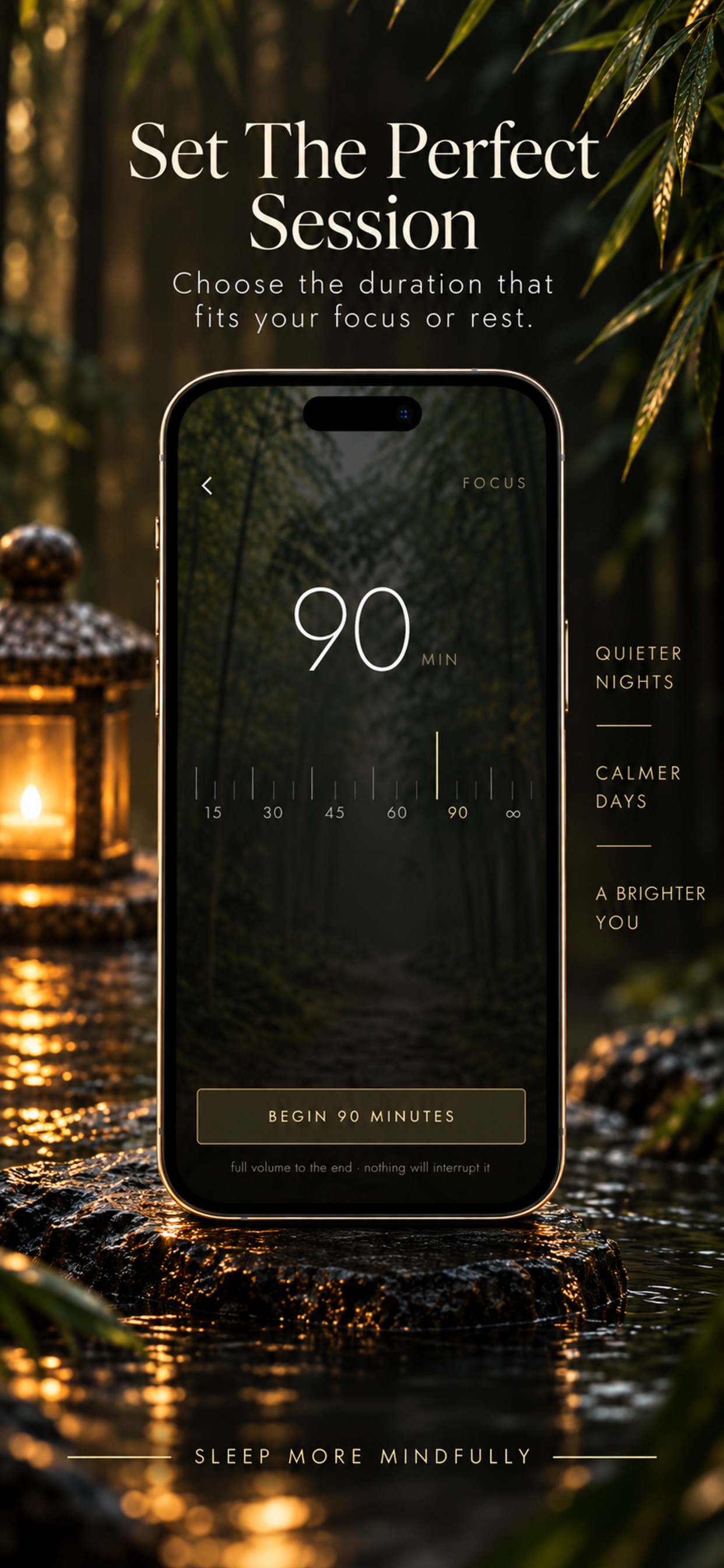 Session duration picker
